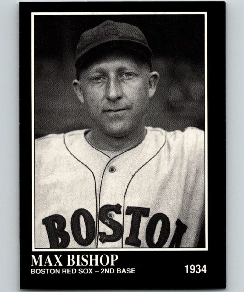 1991 Conlon Collection #183 Max Bishop NM Boston Red Sox  Image 1