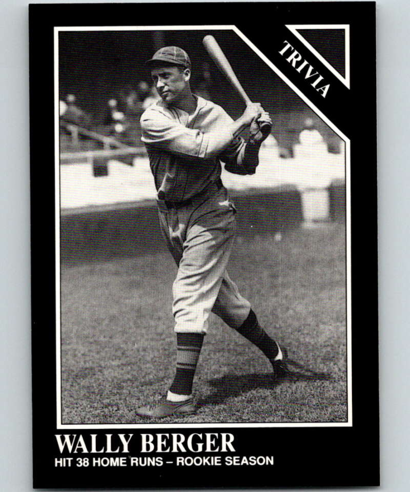 1991 Conlon Collection #229 Wally Berger TRIV NM Boston Braves  Image 1