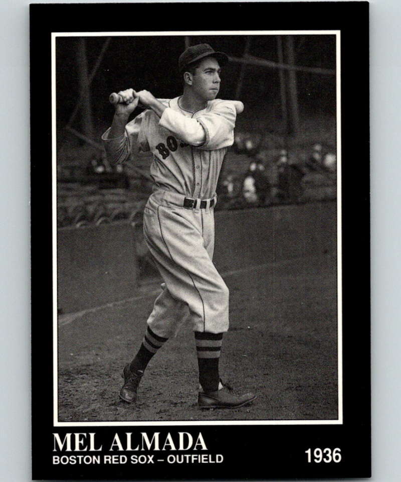 1991 Conlon Collection #234 Mel Almada NM Boston Red Sox  Image 1