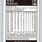 1991 Conlon Collection #235 Ivey Wingo NM Cincinnati Reds  Image 2