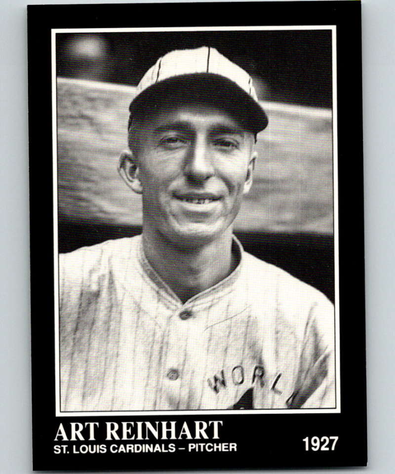 1991 Conlon Collection #242 Art Reinhart NM St. Louis Cardinals  Image 1