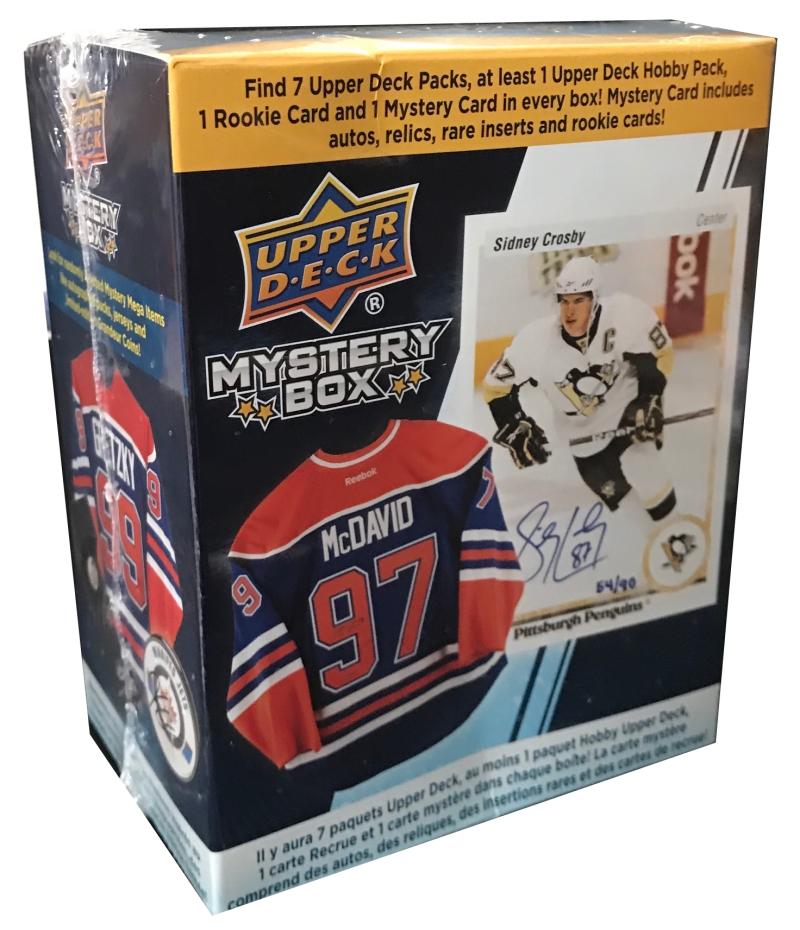 2018 Upper Deck Hockey Mystery Jumbo Box - Look for Autograph Jerseys & more..