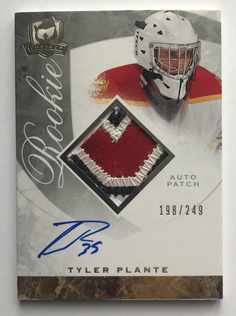 2008-09 The Cup #104 Tyler Plante RC Rookie Auto 198/249 Patch 06990 Image 1