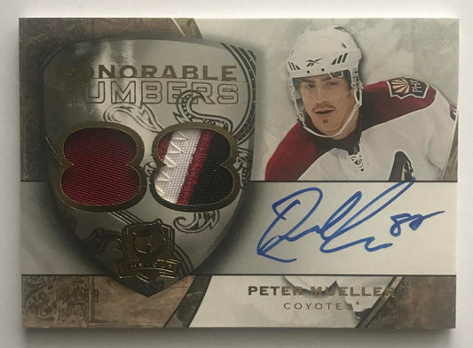 2008-09 The Cup Honorable Numbers Peter Mueller Auto 17/88 Patch 07000 Image 1