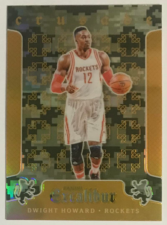 2015-16 Panini Excalibur Crusade #67 Dwight Howard  Rockets 06825