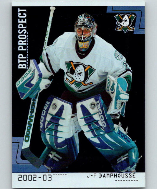2002-03 Between the Pipes #79 JP Damphousse RC Rookie 07030 Image 1