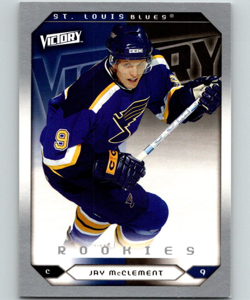 2005-06 Upper Deck Victory #256 Jay McClement MINT RC Rookie 07035 Image 1