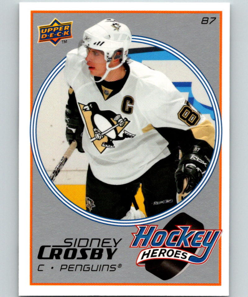 2008-09 Upper Deck Hockey Heroes Sidney Crosby #HH2 Sidney Crosby 07050 Image 1