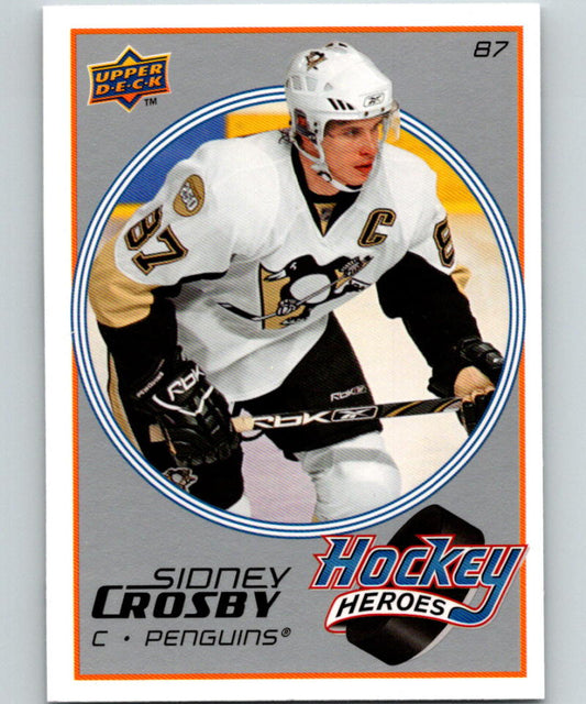 2008-09 Upper Deck Hockey Heroes Sidney Crosby #HH8 Sidney Crosby 07051 Image 1