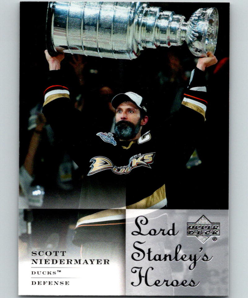 2007-08 Upper Deck Lord Stanley's Heroes #LSH4 Scott Neidermayer 07061 Image 1