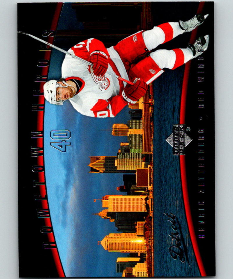 2006-07 Upper Deck Hometown Heroes #HH34 Henrik Zetterberg 07076