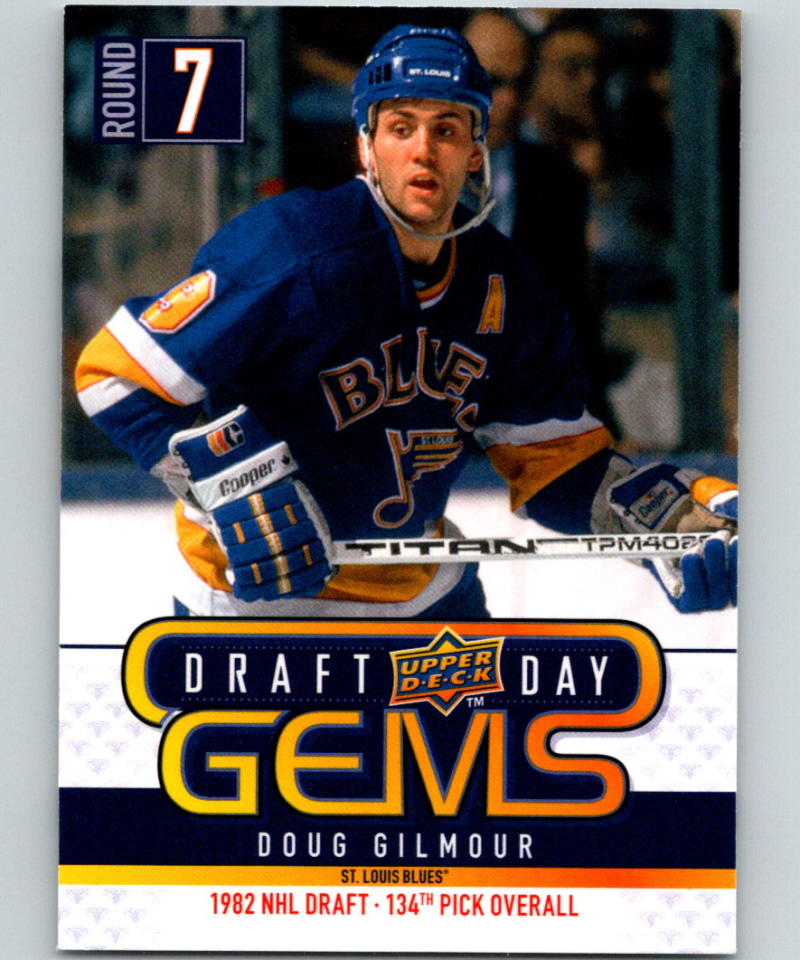 2009-10 Upper Deck Draft Day Gems #GEM21 Doug Gilmour 07094