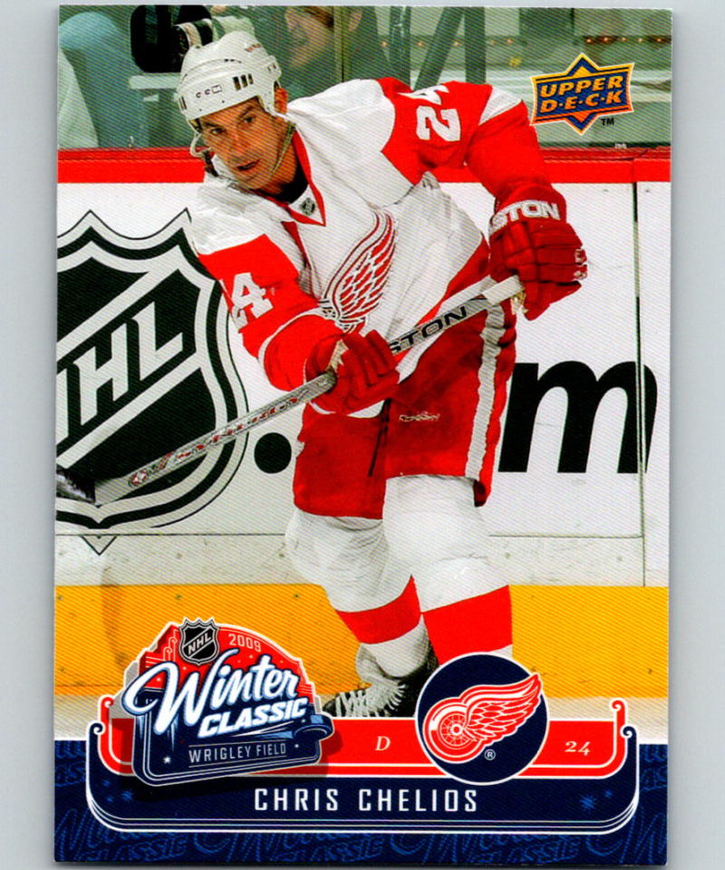 2008-09 Upper Deck MVP Winter Classic #WC2 Chris Chelios 07136 Image 1