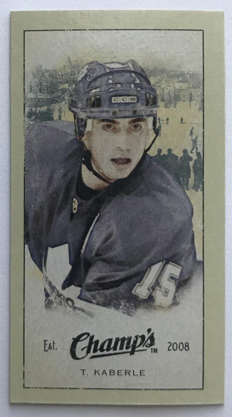 2009-10 Upper Deck Champ's Mini #337 Tomas Kaberle 07144 Image 1