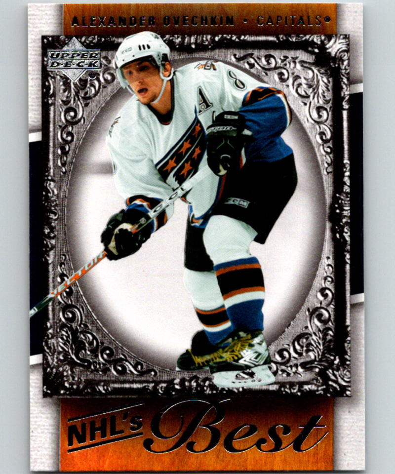 2007-08 Upper Deck NHL's Best #B4 Alexander Ovechkin Washington Capitals 07065 Image 1