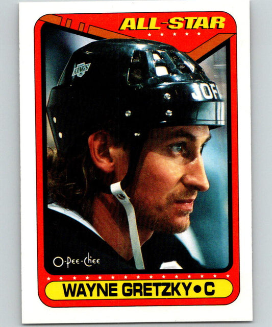 1990-91 O-Pee-Chee #199 Wayne Gretzky MINT Los Angeles Kings 07180 Image 1