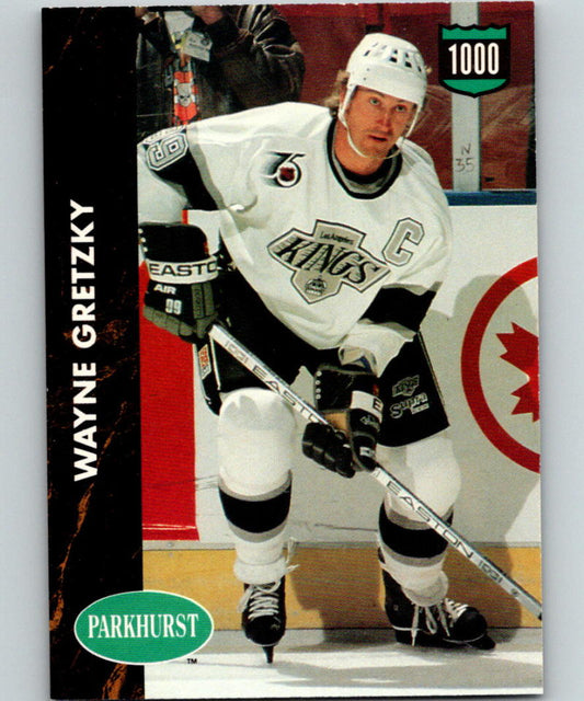 1991-92 Parkhurst #207 Wayne Gretzky MINT Los Angeles Kings 07182 Image 1