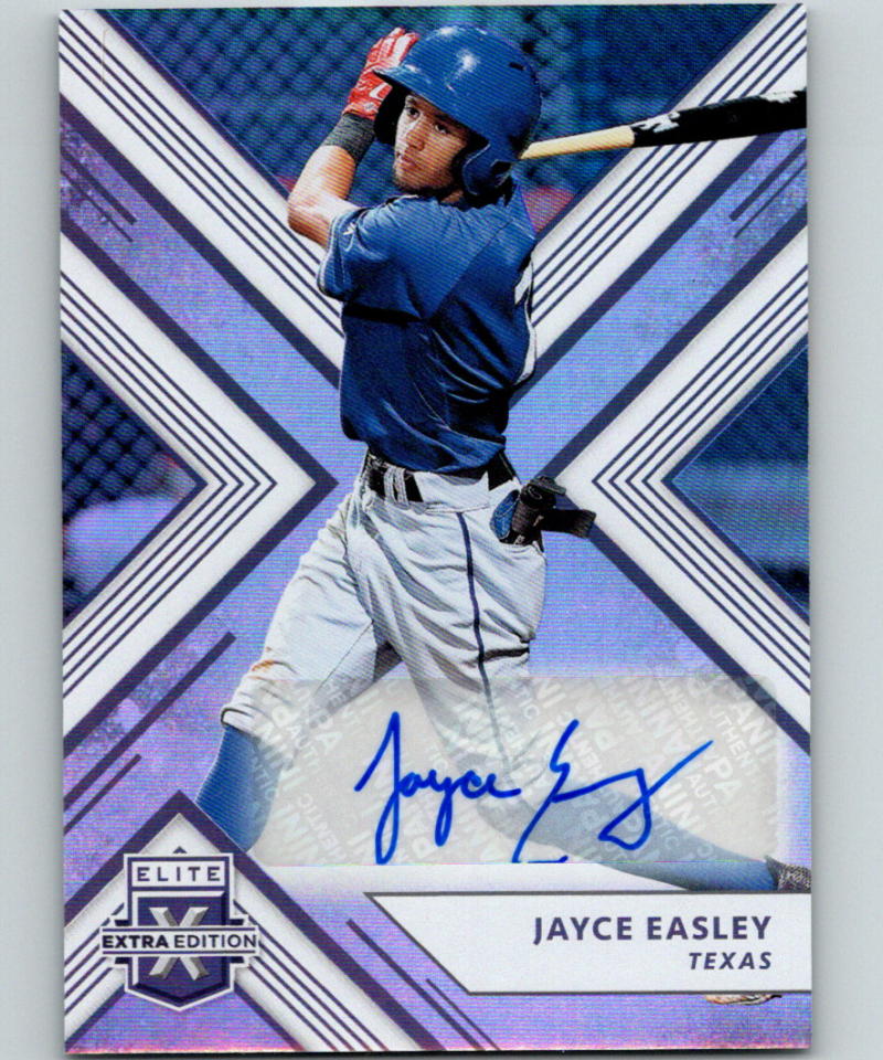 2018 Panini Elite Extra Edition Autographs #104 Jayce Easley Auto 07202