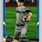 2018 Bowman Draft Blue #BD-143 Matt Mercer  134/150 Arizona 07218 Image 1