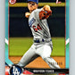 2018 Bowman Draft Sky Blue #BD-82 Braydon Fisher MINT 299/499 Dodgers 07221 Image 1
