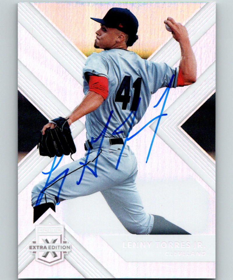 2018 Panini Elite Extra Edition Autographs #40 Lenny Torres Jr. Auto 07231