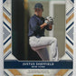 2018 Panini Elite Extra Edition Triple Material Justus Sheffield  189/399 Jersey 07240 Image 2