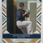 2018 Panini Elite Extra Edition Triple Material Justus Sheffield 90/399 Jersey 07241