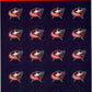Columbus Blue Jackets Vinyl Sticker Sheet 5"x7" Decals - 1" Round x20