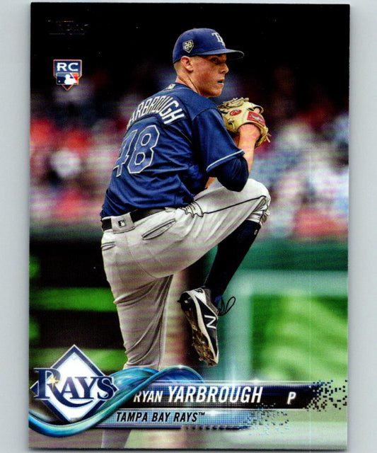 2018 Topps Update #US90 Ryan Yarbrough MINT RC Rookie 07289 Image 1