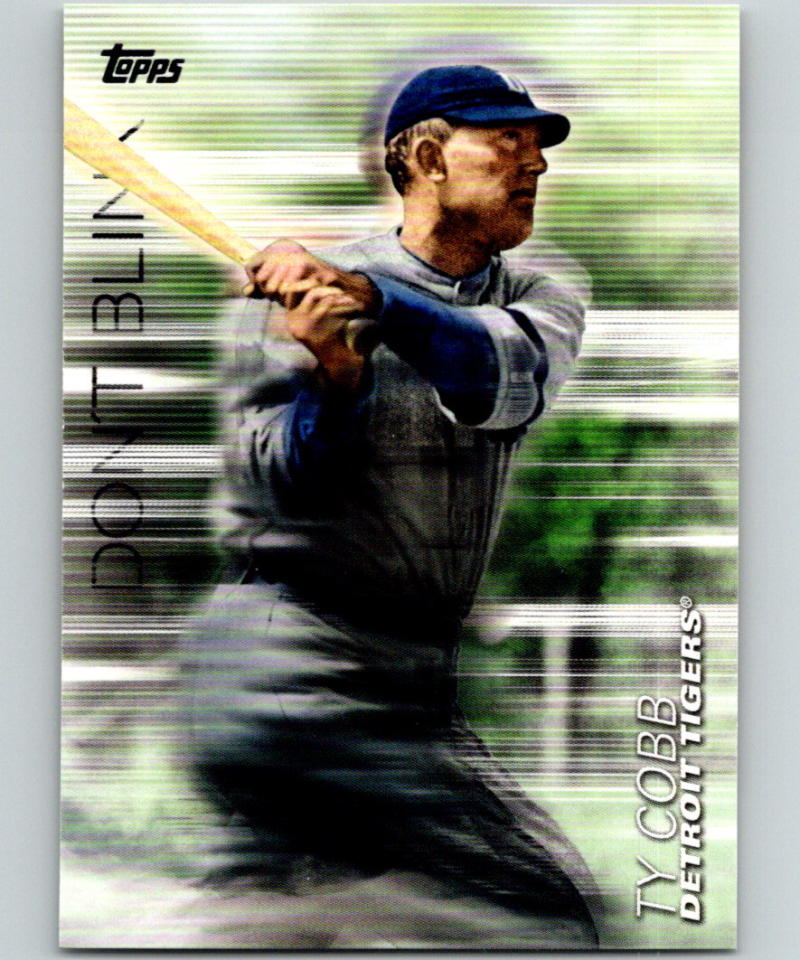 2018 Topps Update Don't Blink #DB-19 Ty Cobb MINT Detroit Tigers 07340 Image 1