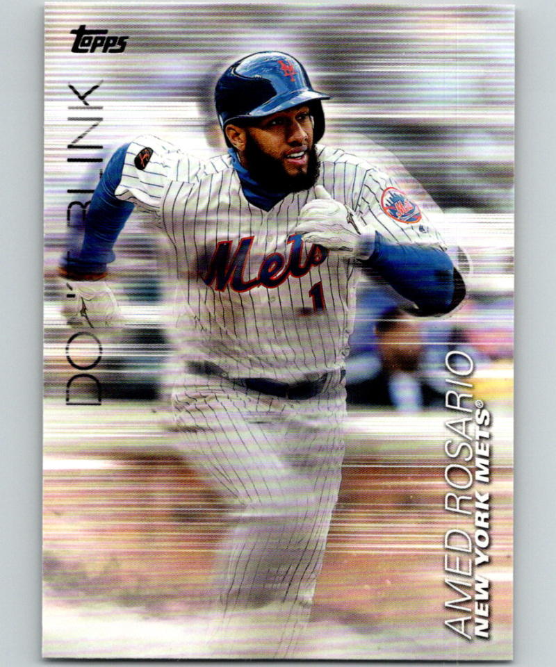 2018 Topps Update Don't Blink #DB-20 Amed Rosario MINT New York Mets 07341 Image 1