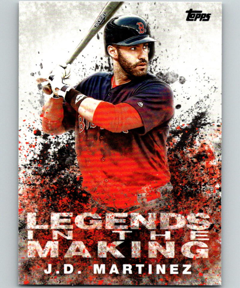 2018 Topps Update Legends in the Making #LITM-18 J.D. Martinez MINT 07347 Image 1