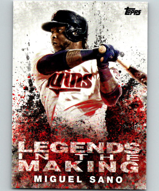 2018 Topps Update Legends in the Making #LITM-25 Miguel Sano MINT 07351 Image 1