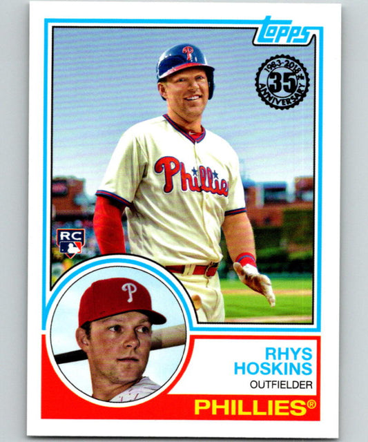 2018 Topps Update 1983 Topps 35th #83-46 Rhys Hoskins MINT 07360 Image 1
