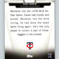 2018 Topps Update Salute #S-12 Rod Carew MINT Minnesota Twins 07363