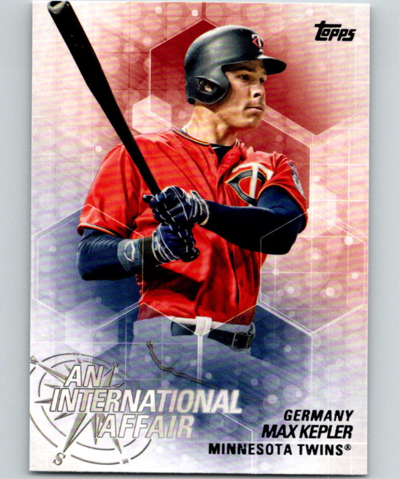 2018 Topps Update An International Affair #IA-22 Max Kepler MINT 07372 Image 1