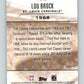 2018 Topps Update Postseason Preeminence #PO-12 Lou Brock MINT 07379 Image 2