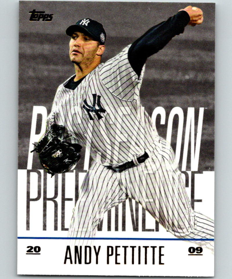 2018 Topps Update Postseason Preeminence #PO-30 Andy Pettitte MINT 07388 Image 1