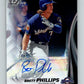 2017 Bowman Platinum Top Prospects Autographs Brett Phillips MINT Auto 07419