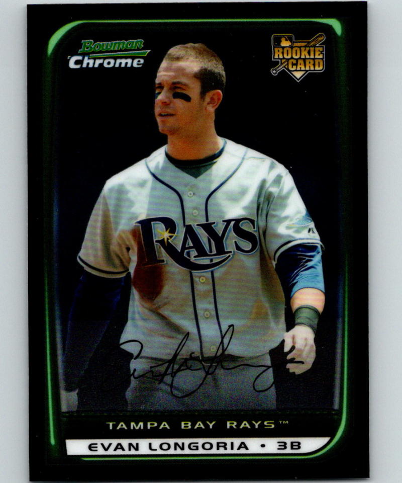 2008 Bowman Draft Chrome #BDP27 Evan Longoria MINT RC Rookie Rays 07426