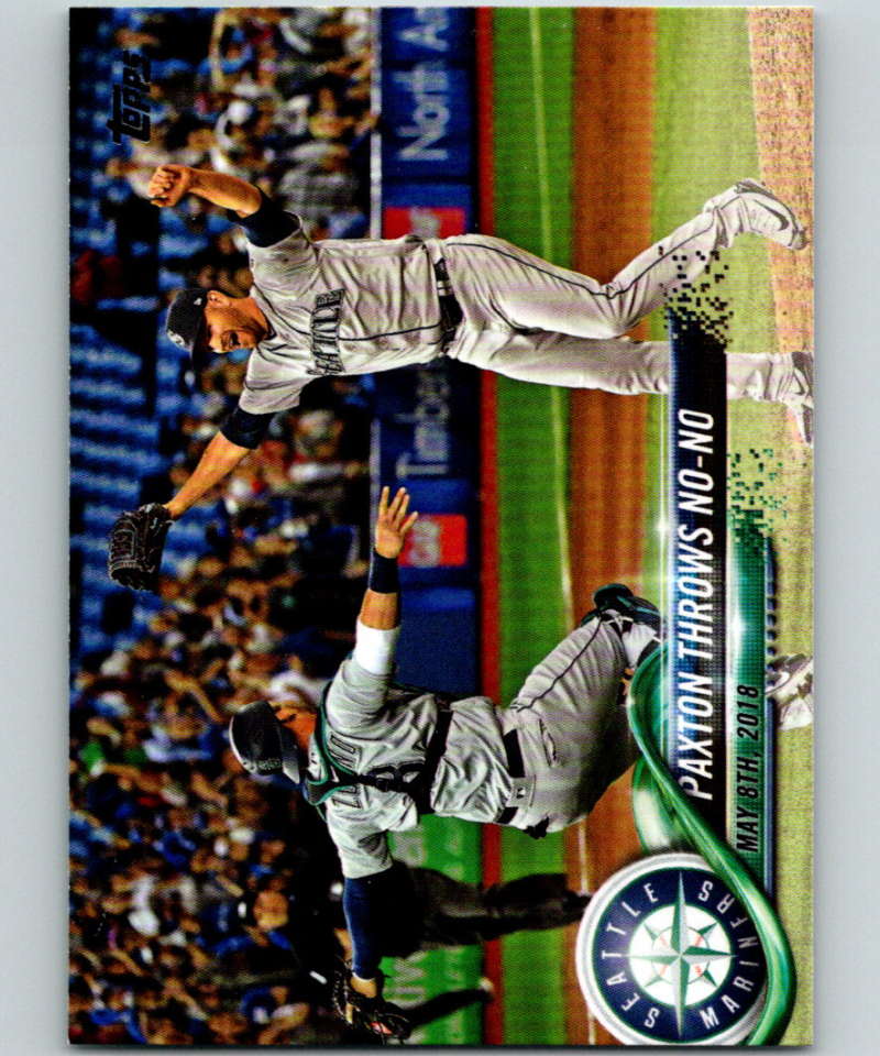 2018 Topps Update #US5 James Paxton Like New Seattle Mariners