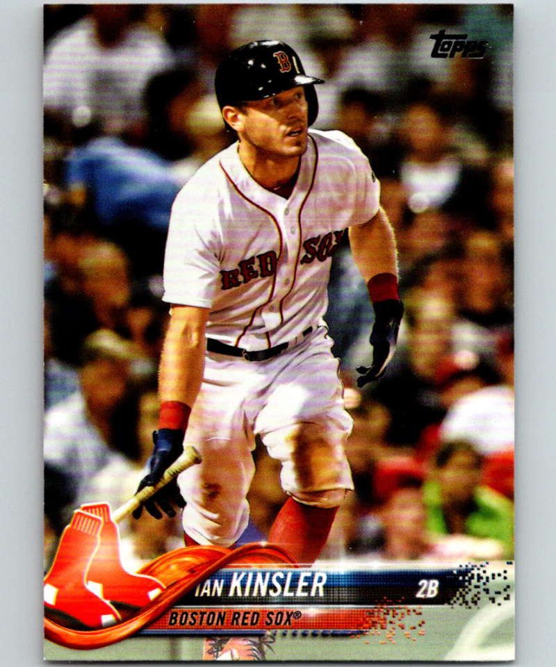 2018 Topps Update #US10 Ian Kinsler Like New Boston Red Sox  Image 1