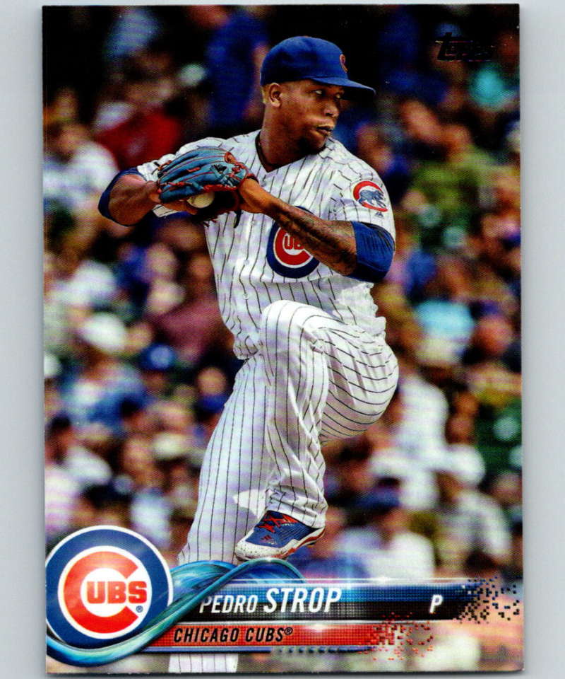 2018 Topps Update #US41 Pedro Strop Like New Chicago Cubs  Image 1