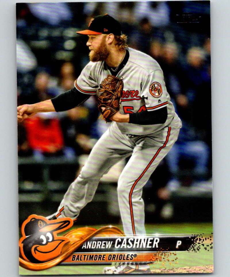 2018 Topps Update #US50 Andrew Cashner Like New Baltimore Orioles  Image 1