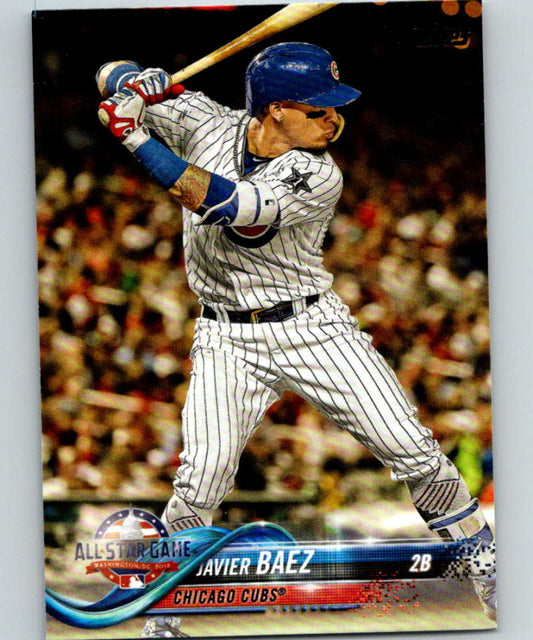 2018 Topps Update #US119 Javier Baez Like New Chicago Cubs  Image 1