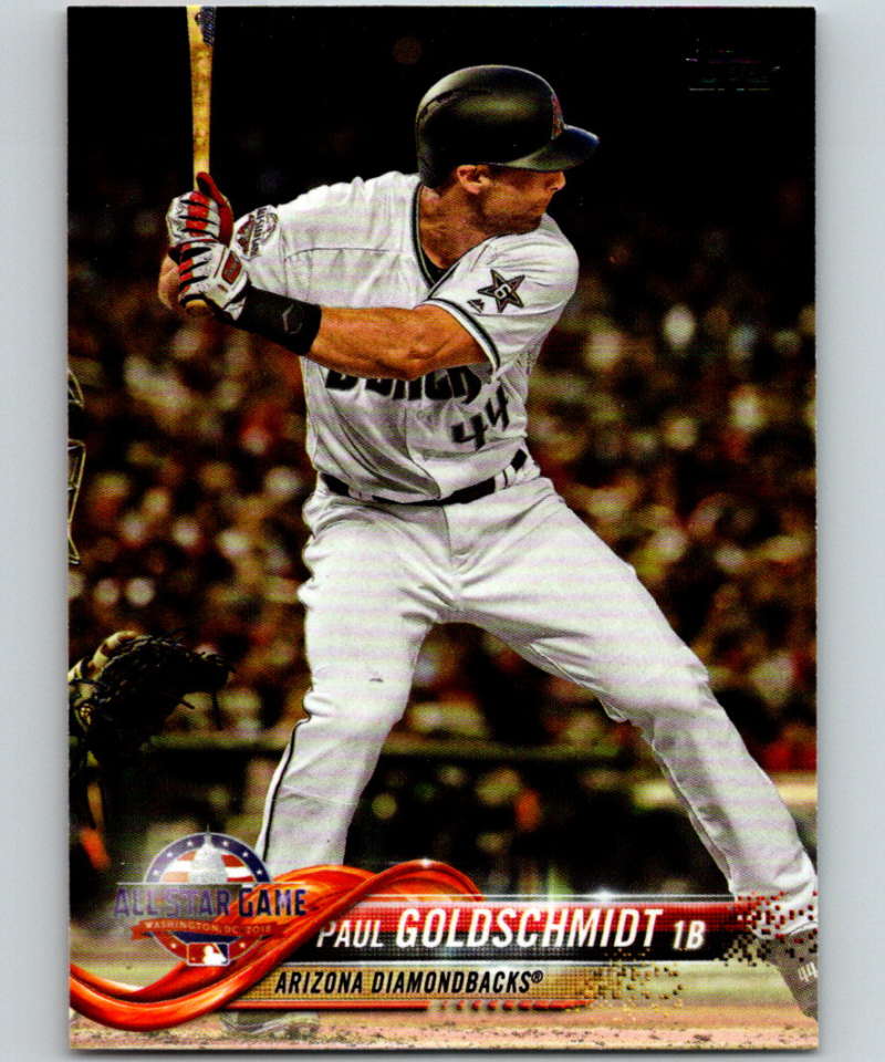 2018 Topps Update #US156 Paul Goldschmidt Like New Arizona Diamondbacks  Image 1