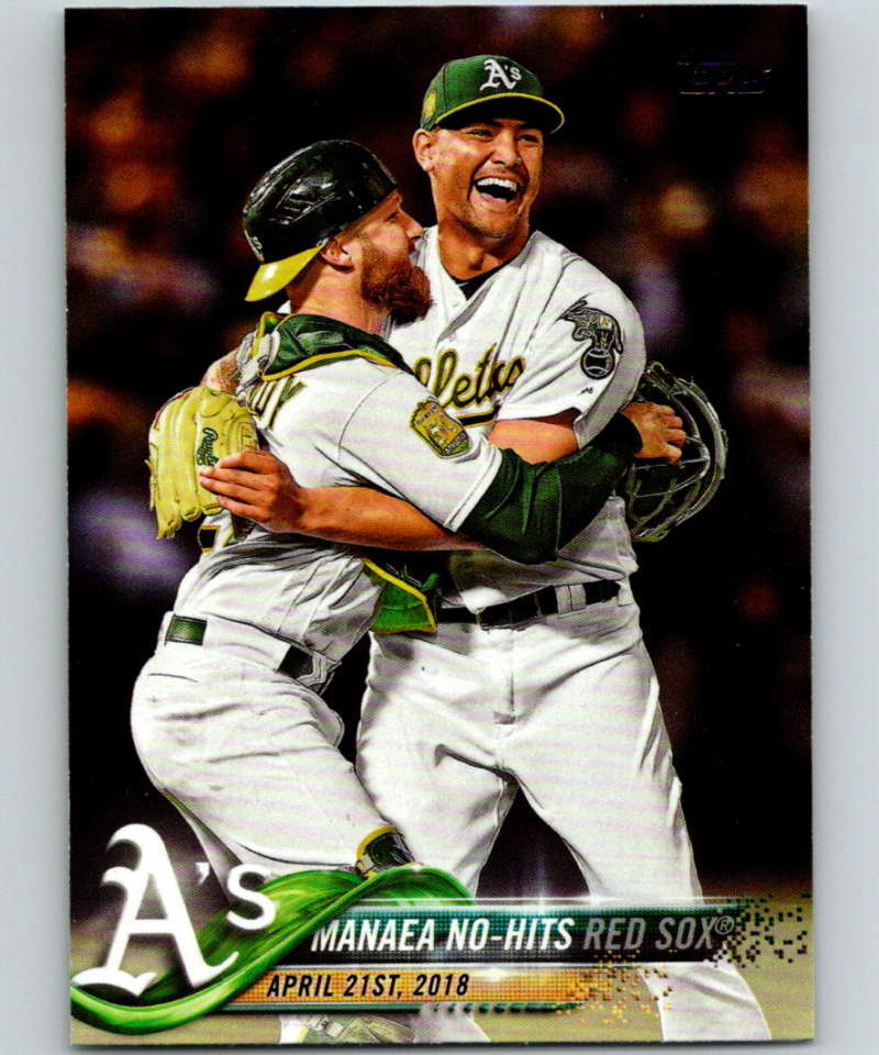 2018 Topps Update #US167 Sean Manaea Like New Oakland Athletics  Image 1