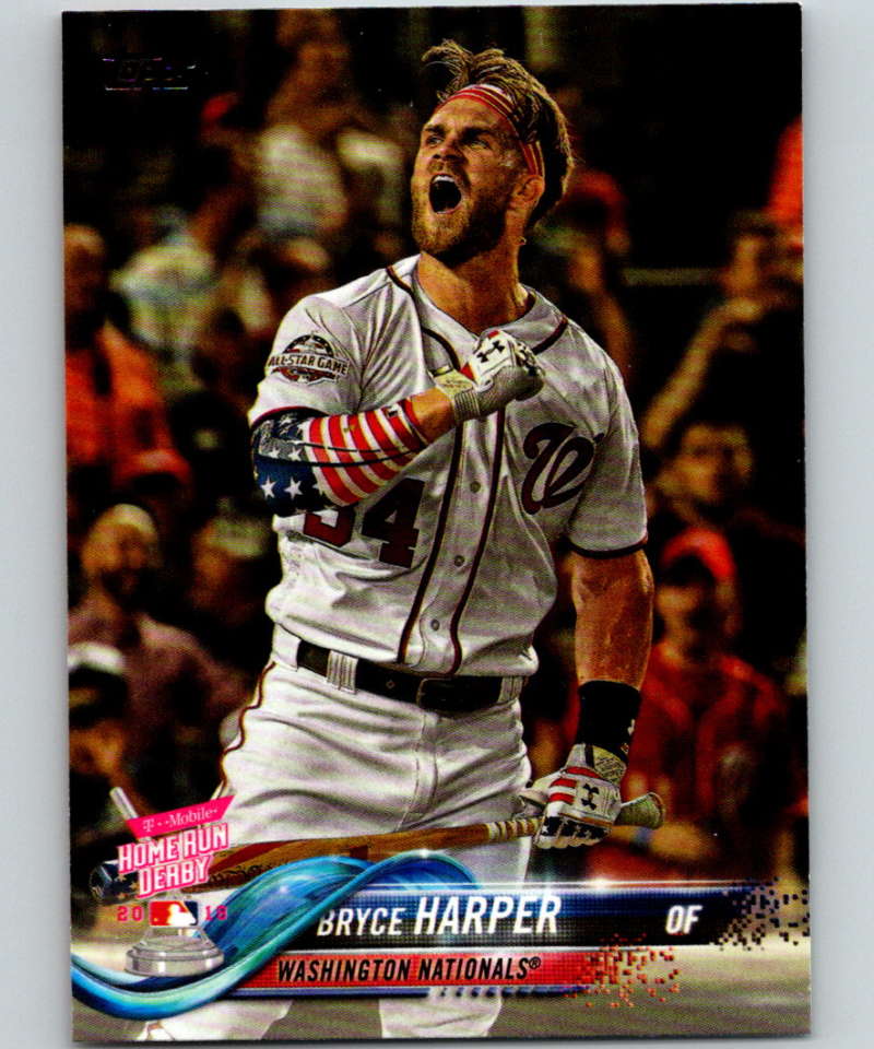 2018 Topps Update #US202 Bryce Harper Like New Washington Nationals  Image 1