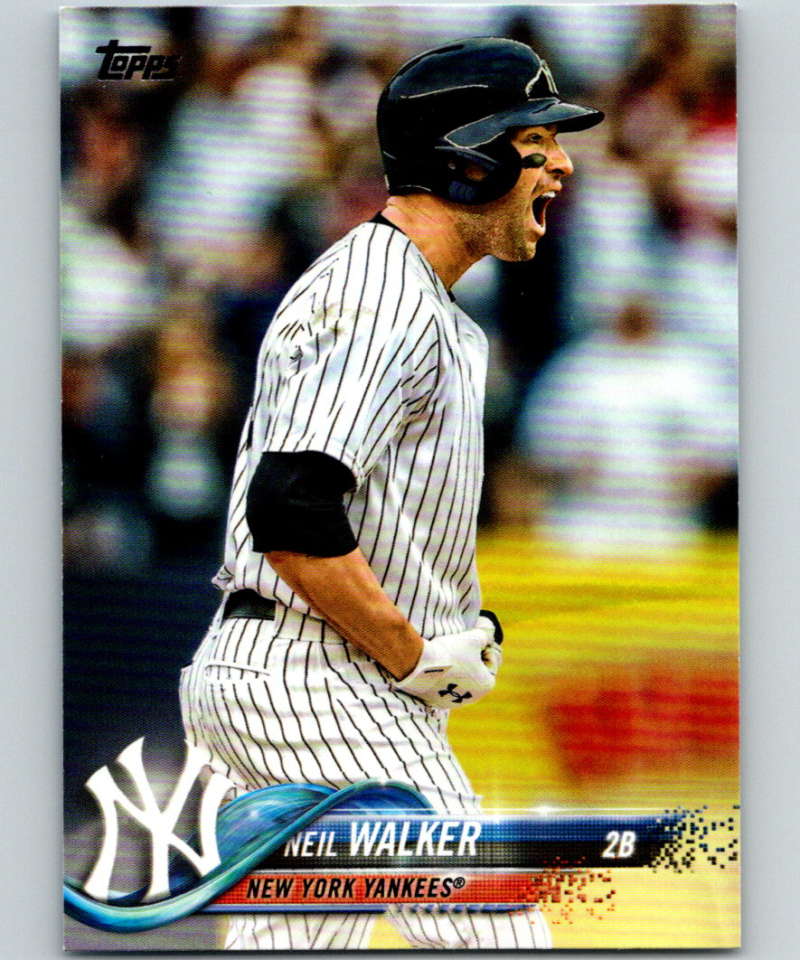 2018 Topps Update #US206 Neil Walker Like New New York Yankees  Image 1