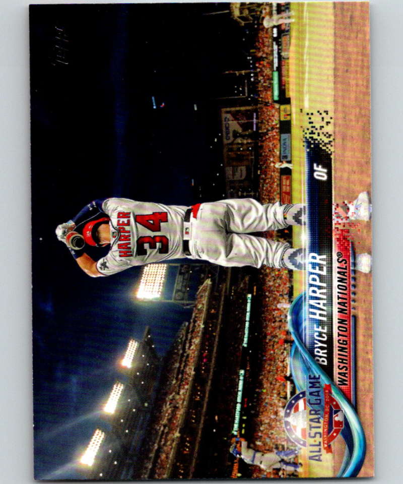 2018 Topps Update #US209 Bryce Harper Like New Washington Nationals  Image 1